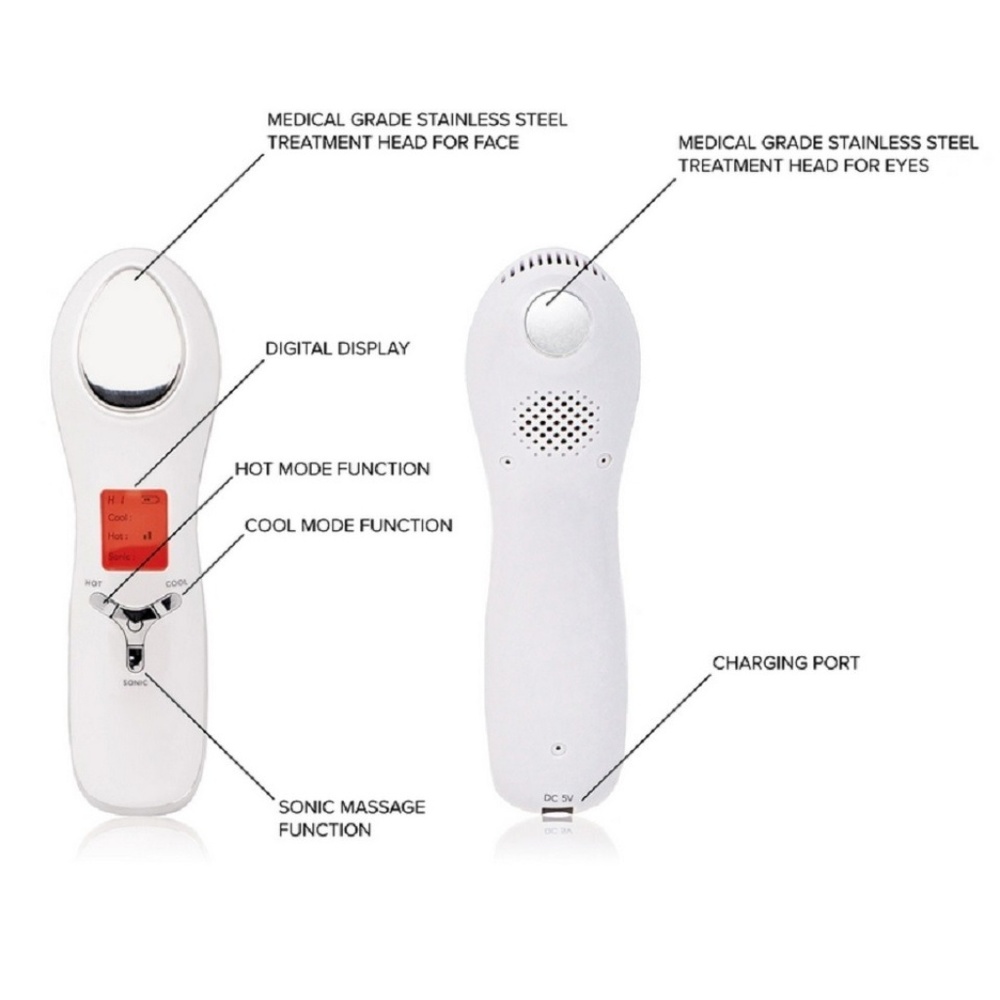 Hot and Cold Facial Infuser - For Face and Eyes -